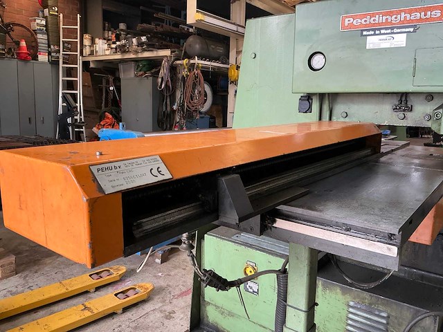 Peddinghaus hydraulic 40 ponsmachine - afbeelding 10 van  12