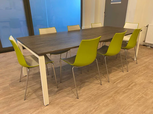 Pedrali - 8 persoons design set 240x110 - afbeelding 1 van  15
