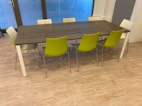 Pedrali - 8 persoons design set 240x110 - afbeelding 9 van  15