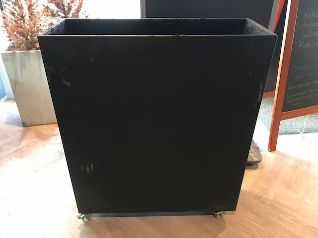 Pedrali - mobiele terras bloembak (2x) - afbeelding 1 van  5