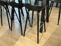 Pedrali / hay vergadertafel met krukken - afbeelding 3 van  6