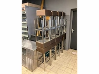 Pedrali kunstlederen barkrukken (16x) - afbeelding 8 van  8