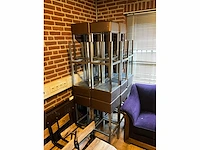 Pedrali kunstlederen barkrukken (16x) - afbeelding 8 van  8