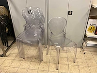 Pedrali queen 650 design restaurantstoel (40x) - afbeelding 1 van  9