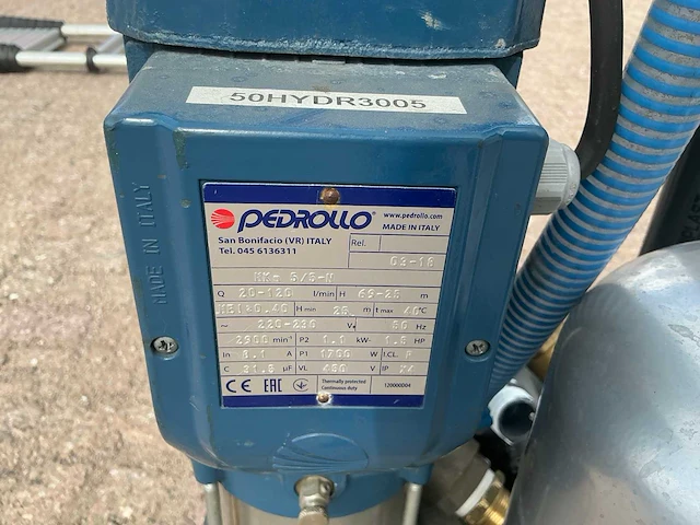 Pedrollo 03-18 hydrofoorpomp - afbeelding 6 van  7