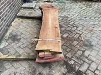 Peer gestoomd - kd ovengedroogd 2050 x 550 x 360 mm - schaaldeel (7x) - afbeelding 4 van  6
