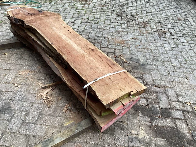 Peer gestoomd - kd ovengedroogd 2050 x 550 x 360 mm - schaaldeel (7x) - afbeelding 5 van  6
