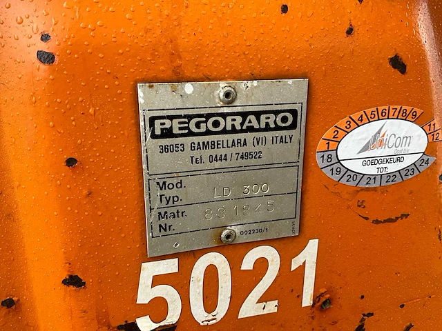 Pegoraro ld 300 frees - afbeelding 5 van  13