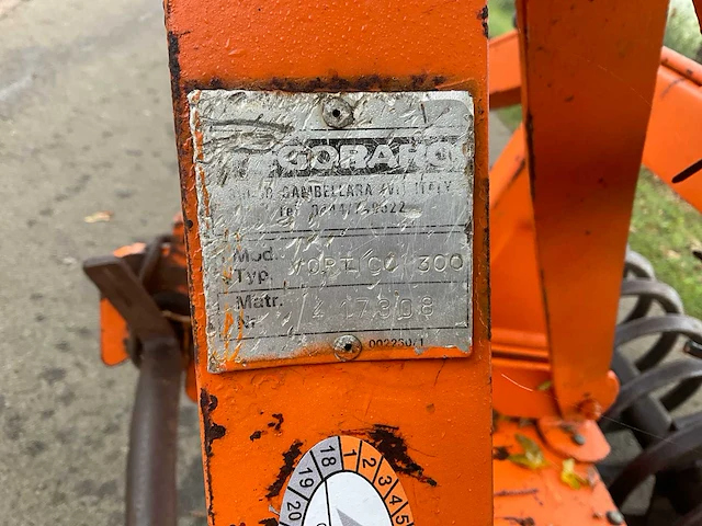 Pegoraro vertico 300 rotorkopeg - afbeelding 9 van  9