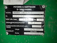 Pehaka petzing & hartmann sla-8 lintzaagmachine - afbeelding 5 van  13