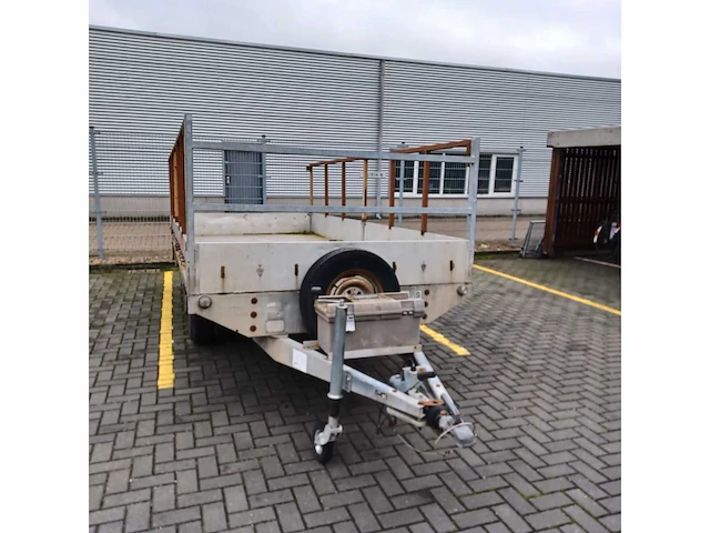 Peinz d27 sr 2.7 dubbelassige aanhangwagen (hs-qc-252) - afbeelding 2 van  9