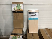 Pekodom - wandplank (36x) - eiken fineer - mix kleuren - afbeelding 6 van  6