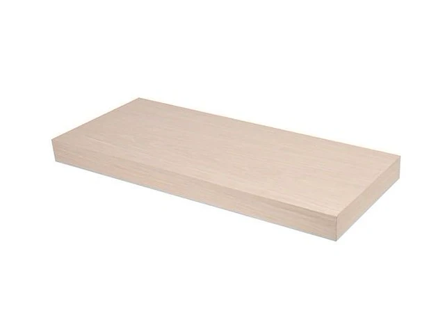 Pekodom xl5 wandplank wit eiken fineer 46mm 40x25cm wandplank (45x) - afbeelding 1 van  4