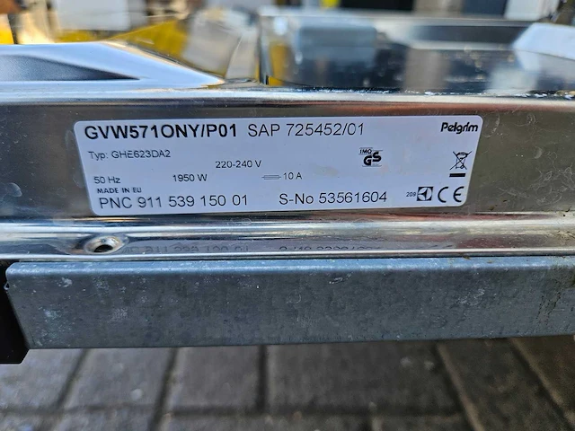 Pelgrim - ghe623da2 - inbouwvaatwasser - afbeelding 5 van  5