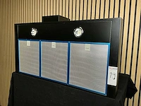 Pelgrim bsk962mat. wandschouwafzuigkap - afbeelding 2 van  6