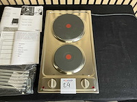 Pelgrim doek31rvs inbouw elektrische kookplaat - afbeelding 2 van  7