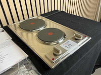 Pelgrim doek31rvs inbouw elektrische kookplaat - afbeelding 4 van  7