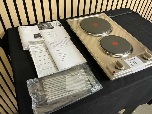 Pelgrim doek31rvs inbouw elektrische kookplaat - afbeelding 6 van  7