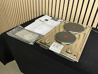 Pelgrim doek31rvs inbouw elektrische kookplaat - afbeelding 7 van  7