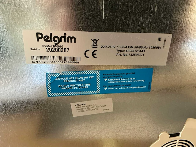Pelgrim ik0095 inductie kookplaat - afbeelding 5 van  5