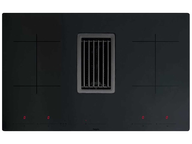 Pelgrim ik4082m inbouw inductiekookplaat met geïntegreerde afzuiging - afbeelding 1 van  4