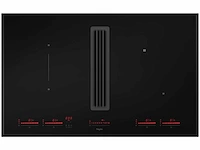 Pelgrim ikr8083f inbouw inductiekookplaat met geïntegreerde afzuiging