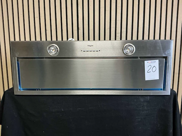 Pelgrim isw990rvs inbouw afzuigkap - afbeelding 1 van  5