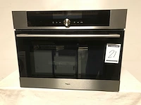 Pelgrim mag824rvs inbouw magnetron - afbeelding 1 van  3