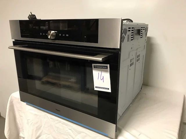 Pelgrim mag824rvs inbouw magnetron - afbeelding 2 van  3