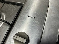Pelgrim rvs werktafel met gasfornuis - afbeelding 8 van  9