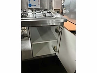Pelgrim rvs werktafel met gasfornuis - afbeelding 6 van  7