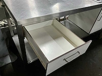 Pelgrim rvs werktafel met gasfornuis - afbeelding 7 van  7