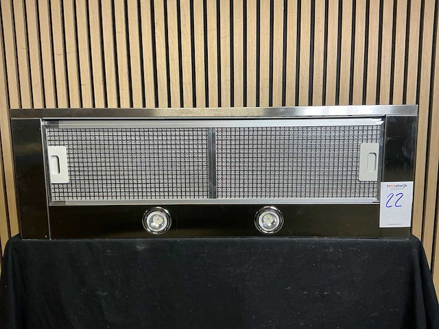 Pelgrim slk985rvs vlakschermafzuigkap - afbeelding 1 van  3