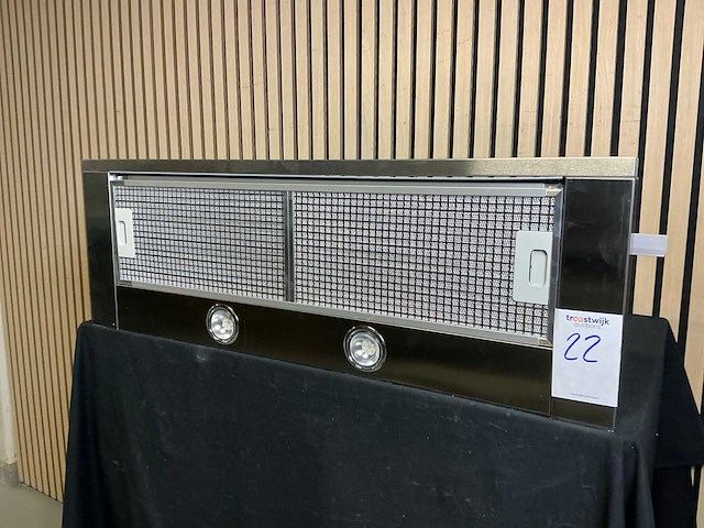 Pelgrim slk985rvs vlakschermafzuigkap - afbeelding 2 van  3