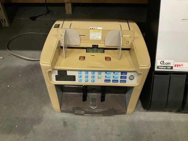 Pelican 309 muntentel/sorteer machine & biljettelmachine (2x) - afbeelding 3 van  3