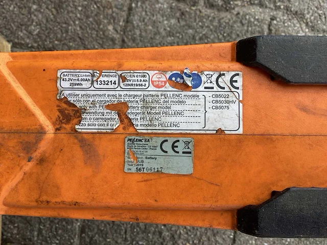 Pellenc alpha w60 heggenschaar - afbeelding 7 van  7