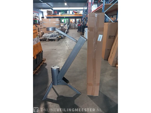 Pellet teras kachel tube, fire tube rvs, grijs / chroom, bouwjaar 2024 - afbeelding 1 van  7