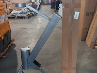 Pellet teras kachel tube, fire tube rvs, grijs / chroom, bouwjaar 2024 - afbeelding 1 van  7