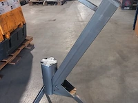 Pellet teras kachel tube, fire tube rvs, grijs / chroom, bouwjaar 2024 - afbeelding 2 van  7