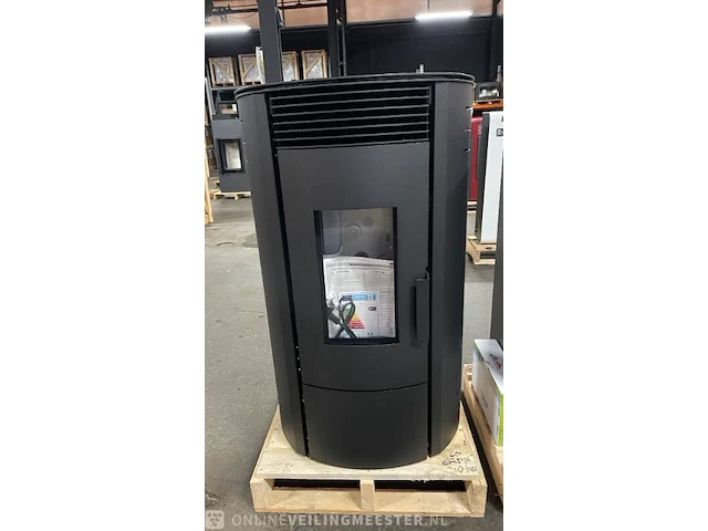 Pellethaard vrijstaand 10kw, eser13 x, zwart - afbeelding 2 van  6