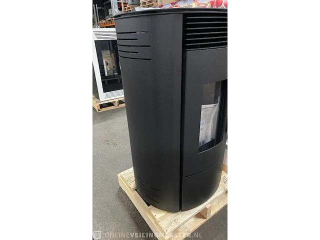 Pellethaard vrijstaand 10kw, eser13 x, zwart - afbeelding 3 van  6