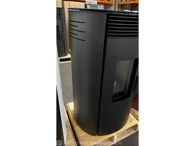 Pellethaard vrijstaand 10kw, eser13 , zwart - afbeelding 1 van  5