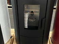 Pellethaard vrijstaand 10kw, eser13 , zwart - afbeelding 3 van  5
