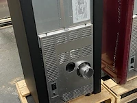 Pellethaard vrijstaand 10kw, eses13 bord, bordeaux - afbeelding 2 van  5