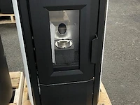 Pellethaard vrijstaand 10kw , eswo135, wit - afbeelding 2 van  6