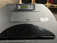 Pellethaard vrijstaand 10kw , eswo135plus, zwart - afbeelding 3 van  6