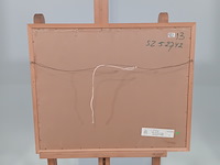 Pen tekening, p. cox, entree gorges de la meouge. h.a. france - afbeelding 10 van  10