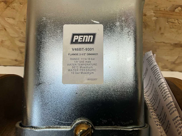 Penn v46bt-9301 koelwaterregelaar - afbeelding 5 van  9