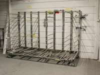 Pennenwagen. afmeting 275 x 100 x 192 cm. - afbeelding 2 van  2
