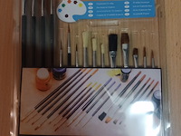 Penselen set 15 delig aantal 3 sets. - afbeelding 2 van  5